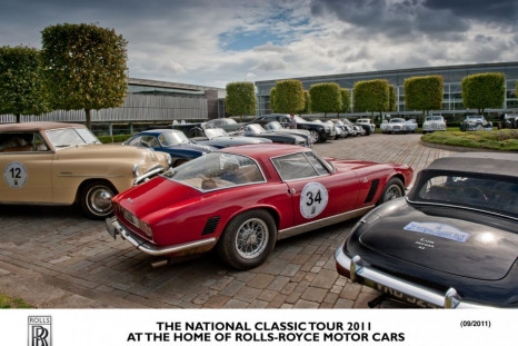 National Classic Tour 2011 Starts at the Home of Rolls-Royce Motor Cars.