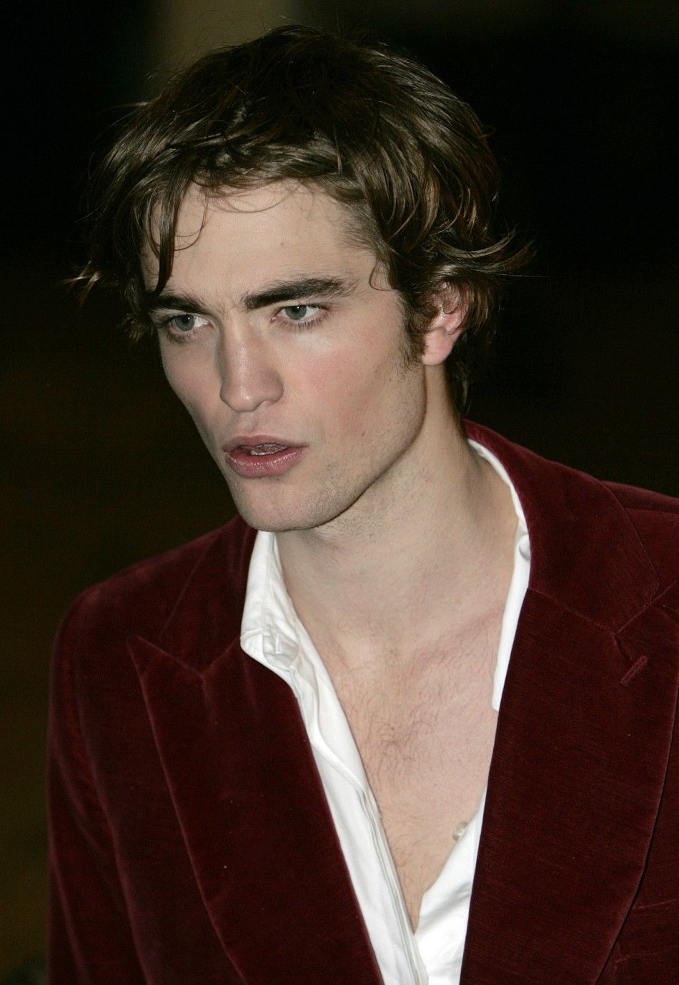 Britains Robert Pattinson arrives at the world premiere of quotHarry Potter and the Goblet of Firequot at Leicester Square, London, November 6, 2005.