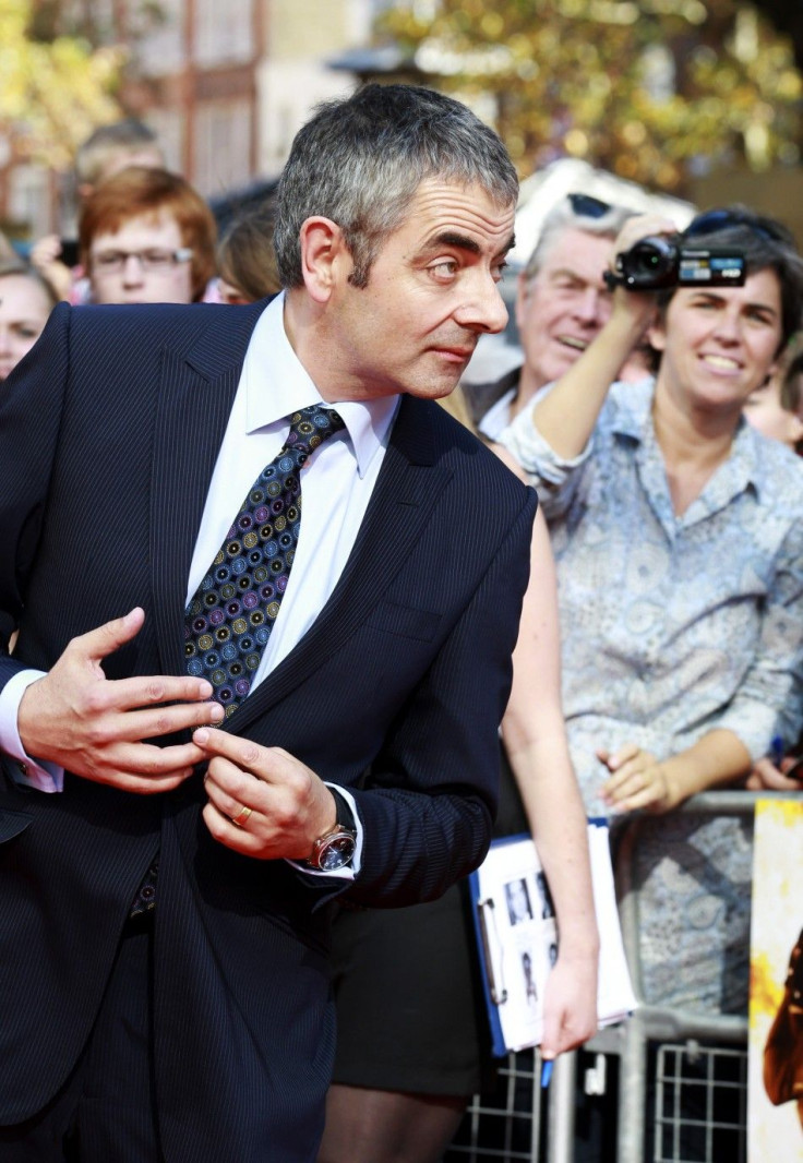 Actor Rowan Atkinson arrives for the UK premiere of Johnny English Reborn, at the Empire Leicester Square in central London