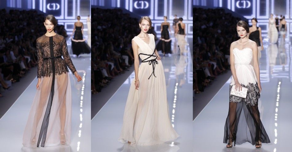 Models Flaunt Sheer, See-through 2012 Fashion Collection in Ready-to-wear Fashion Show, Paris PHOTOS