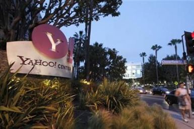 The Yahoo! offices are pictured in Santa Monica, California April 18, 2011. Yahoo! will report its quarterly results on Tuesday.