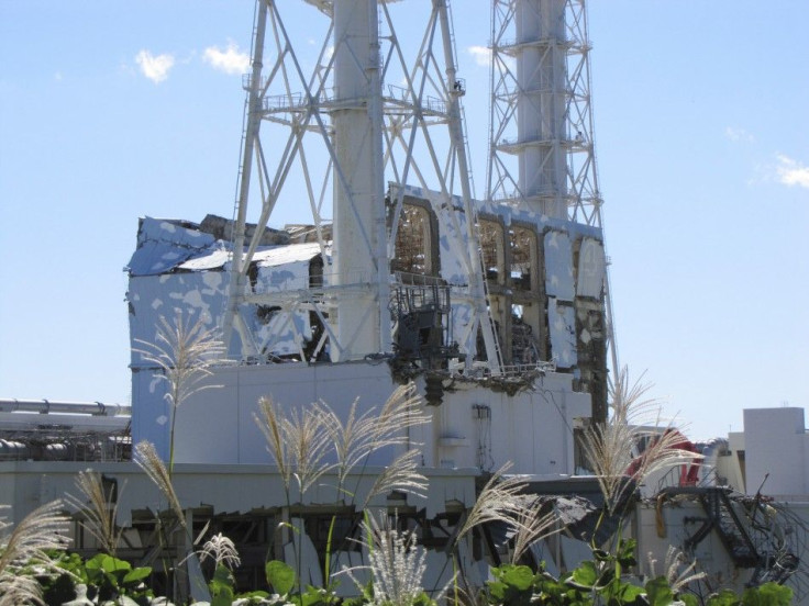 Photo of the tsunami-crippled No. 4 reactor of TEPCO&#039;s Fukushima Daiichi Nuclear Power Station in Fukushima prefecture