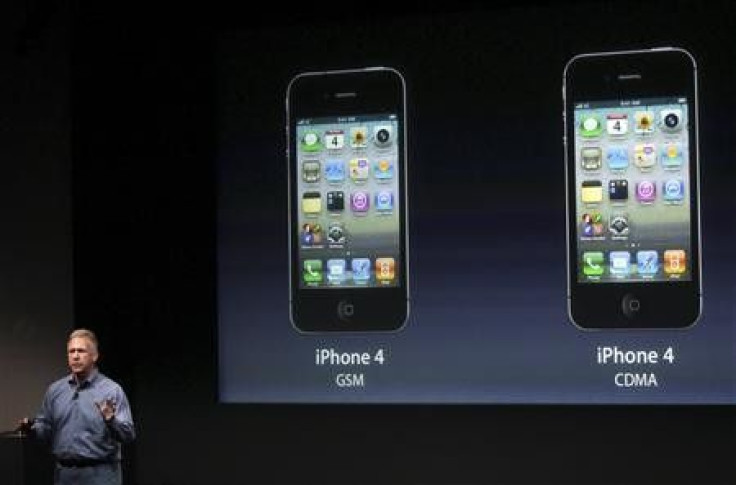 Philip Schiller, Apple&#039;s senior vice president of Worldwide Product Marketing, speaks about the iPhone 4S at Apple headquarters in Cupertino, California