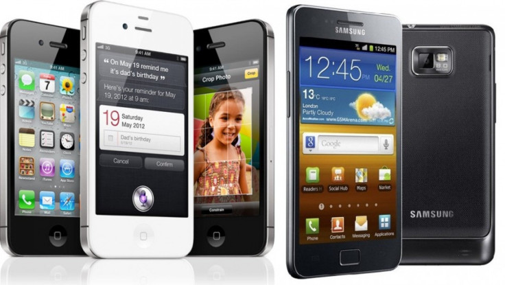 Apple iPhone 4S and Samsung Galaxy S2