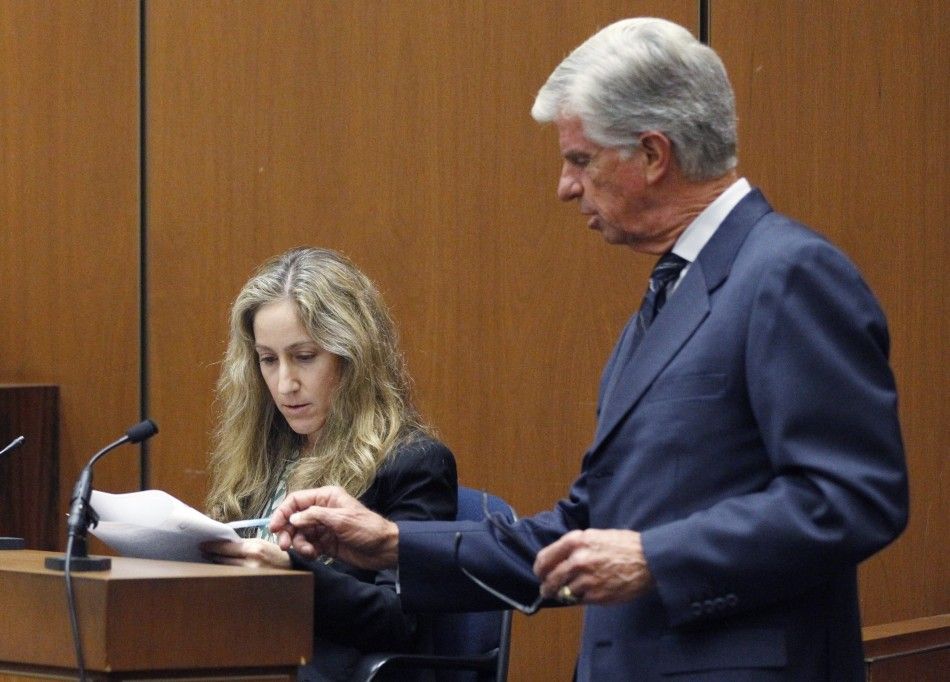 J. Michael Flanagan questions Dr. Richelle Cooper during Dr. Conrad Murrays trial in the death of pop star Michael Jackson in Los Angeles