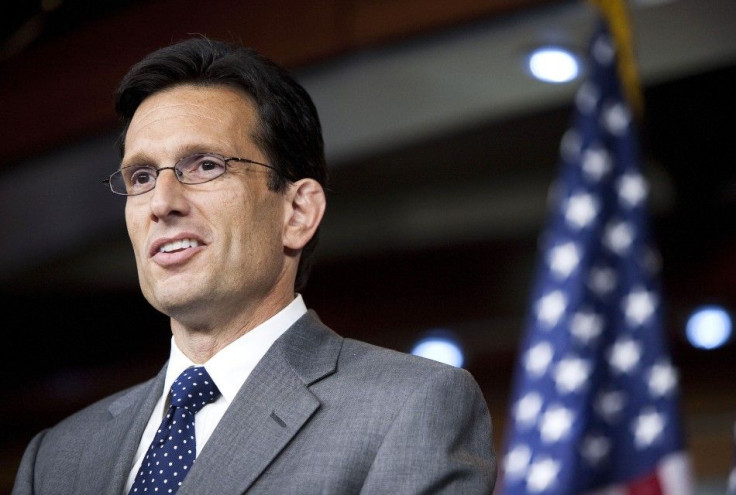 House Majority Leader Eric Cantor