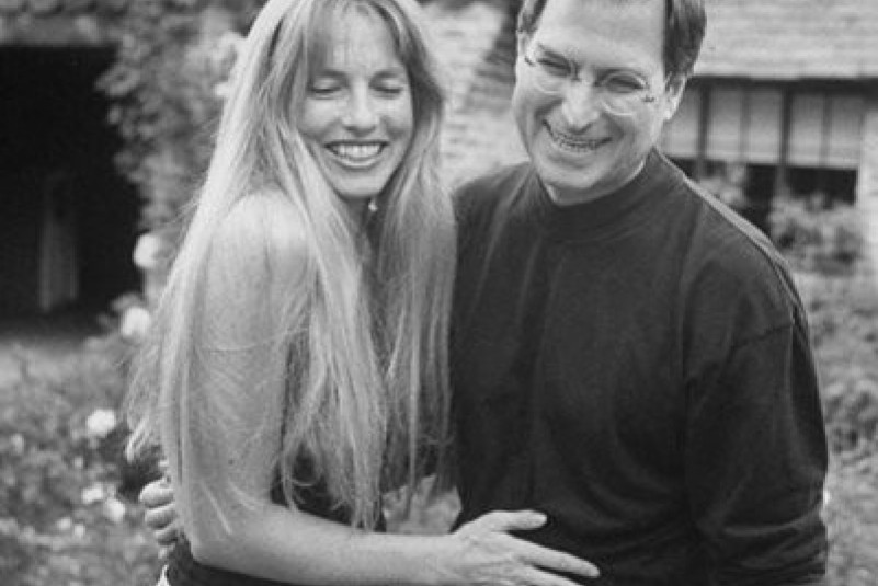 Steve Jobs and wife Laurene