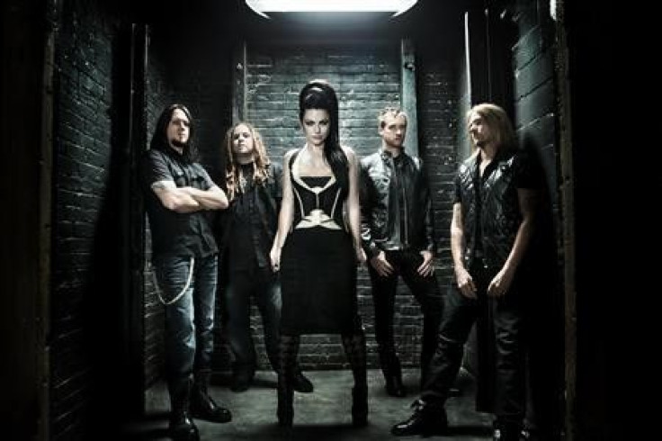 Evanescence is shown in the undated publicity photo released to Reuters October 6, 2011. On October 11, Evanescence releases the 12-track collection produced by Nick Raskulinecz, known for his work with Alice in Chains and Foo Fighters. Frontwoman Amy Lee