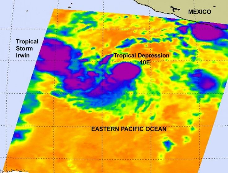 NASA Satellites Witness Birth of Two Tropical Storms