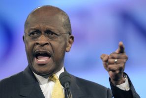 Republican presidential nomination candidate Herman Cain.
