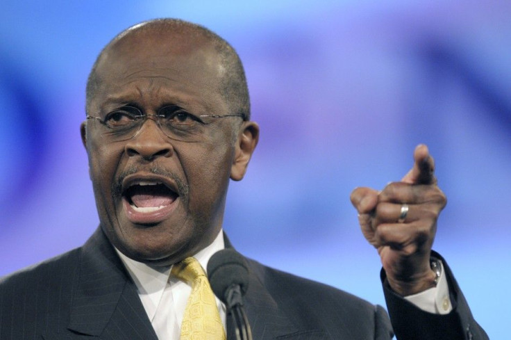 Republican presidential nomination candidate Herman Cain.