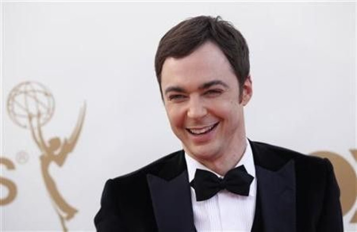 Actor Jim Parsons from television series ''Big Bang Theory'' arrives at the 63rd Primetime Emmy Awards in Los Angeles