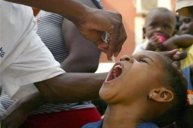 Polio Vaccination In Luanda, Angola