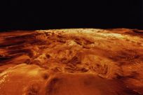 Surface of the planet Venus