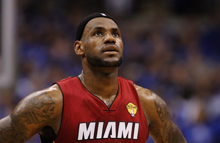 LeBron James is averaging 28 points, 8.2 rebounds and 6.8 assists per game this season.