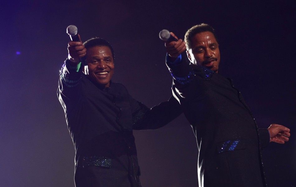 The Jackson Brothers perform during the quotMichael Foreverquot tribute concert, which honours late pop icon Michael Jackson, at the Millennium Stadium in Cardiff, Wales October 8, 2011. 