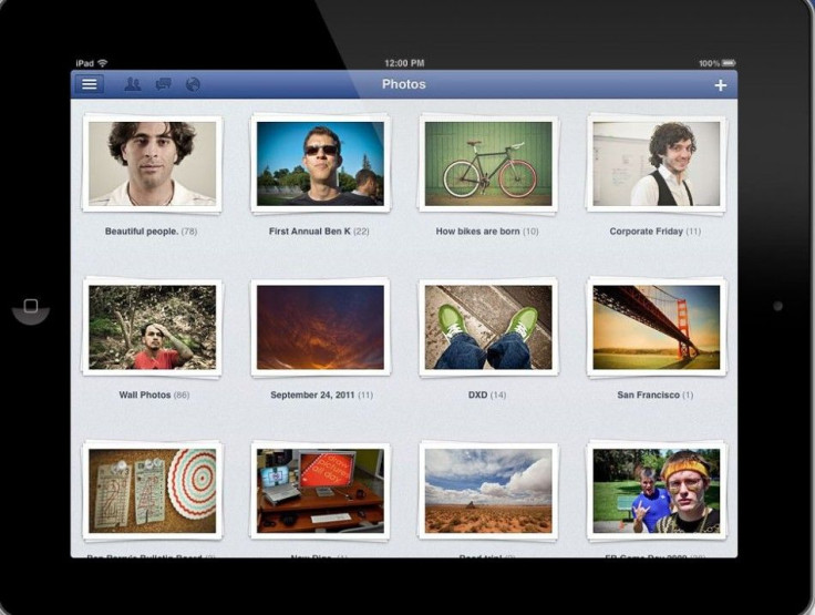 Facebook for iPad