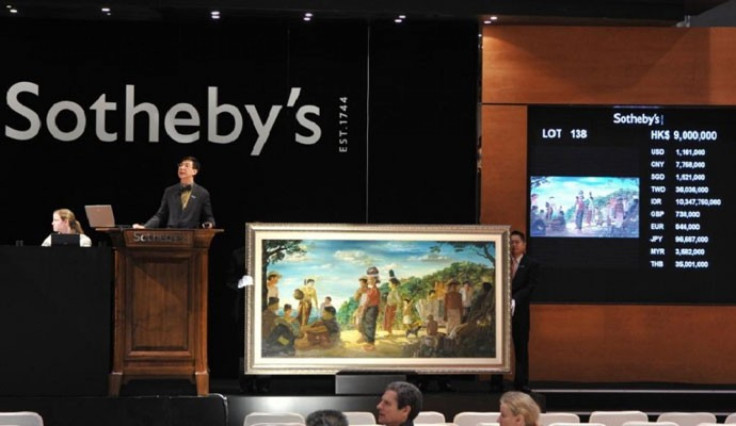 Sotheby's Hong Kong auction.