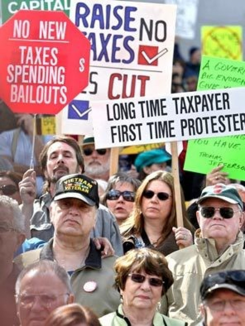 Tea Party Tax Day protest