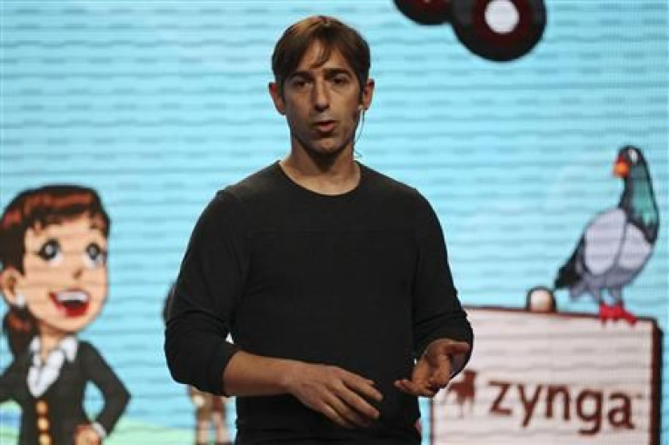 Zynga CEO Mark Pincus speaks at the Zynga Unleashed event in San Francisco