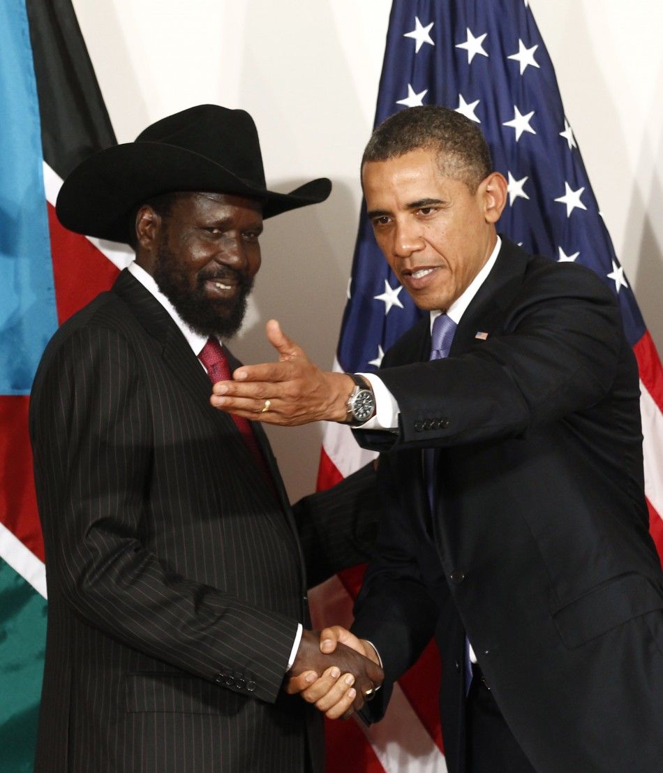 Kiir and Obama