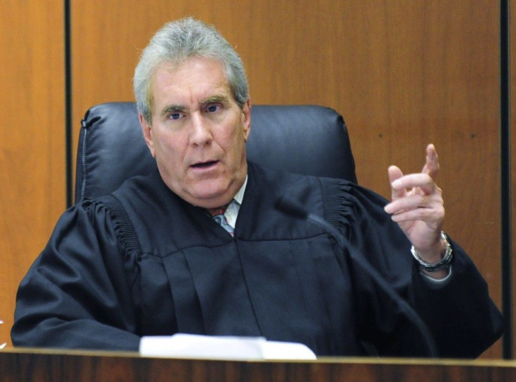 Judge Michael E. Pastor instructs the replies on an objection from the prosecution during Dr. Conrad Murray's trial in the death of pop star Michael Jackson in Los Angeles