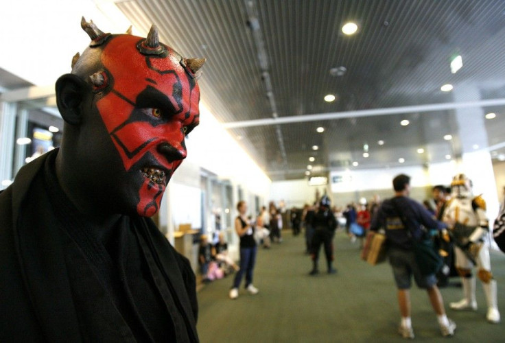 Darth Maul impersonator.