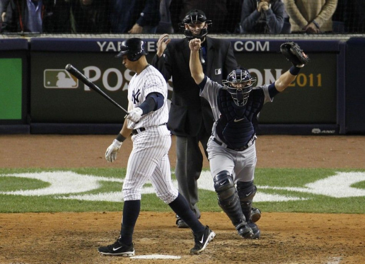 Alex Rodriguez strikeout