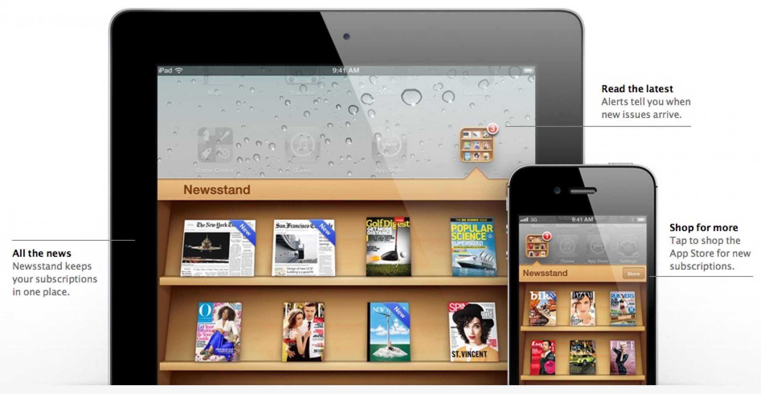 iOS 5 Newsstand