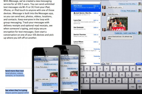iMessageiChat is now Messages