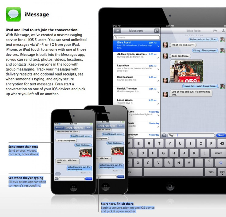 iMessageiChat is now Messages