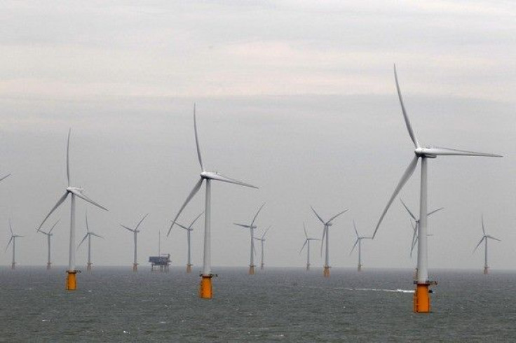 Wind turbines are seen at Thanet Offshore Wind Farm off the Kent coast in southern England September 23, 2010. 