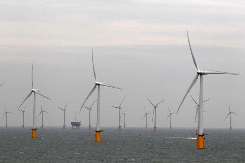 Wind turbines are seen at Thanet Offshore Wind Farm off the Kent coast in southern England September 23, 2010. 