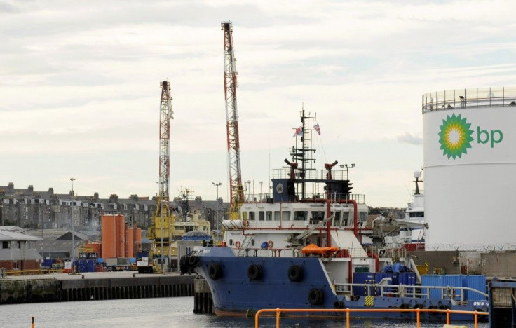 The Aberdeen docks in Aberdeen, Scotland, in seen in this September 25, 2009 file photo.