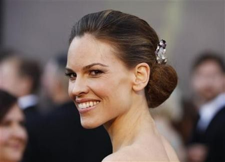 Actress Hilary Swank