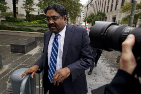 Galleon hedge fund founder Raj Rajaratnam departs Manhattan Federal Court in New York