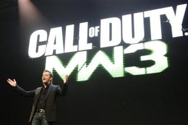 Activision Publishing CEO Eric Hirshberg speaks during the premiere of the video game &quot;Call of Duty: Modern Warfare 3&quot; in Los Angeles