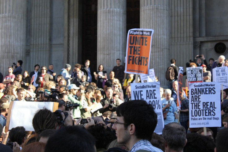 Occupy London: Exclusive Photos Chronicling the Opening Hour of the Protest