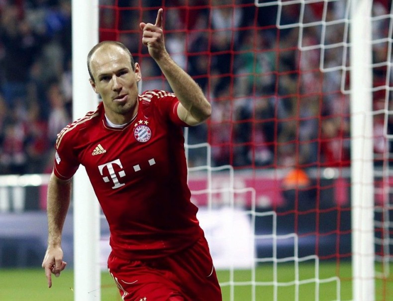 Arjen Robben (Bayern Munich and Holland)