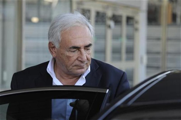 Former IMF chief Strauss-Kahn arrives at Orly airport near Paris