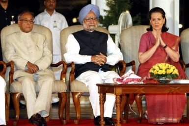 Pranab Mukherjee, Manmohan Singh, Sonia Gandhi