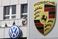 Volkswagen And Porsche Logos 