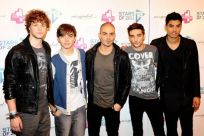 The members of the boy band 'The Wanted'