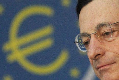 European Central Bank President Mario Draghi called for a euro zone &quot;growth pact&quot; the day before new indicators of poor economic sentiment were released by the European Commission.