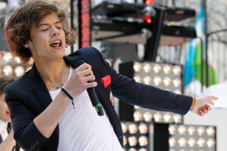 Harry Styles of the British-Irish band 'One Direction' 