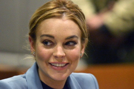 Actress Lindsay Lohan 