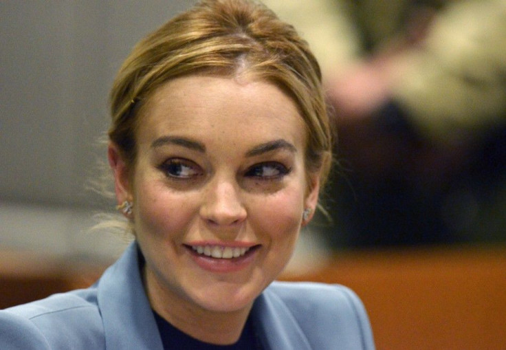 Actress Lindsay Lohan 