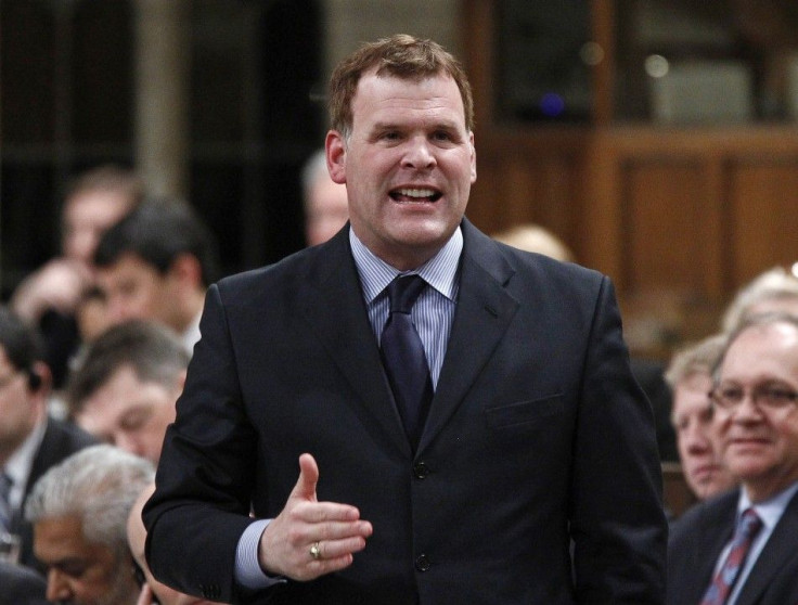 Canada's Foreign Minister Baird