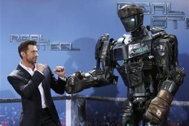 Australian actor Hugh Jackman poses during a photocall in Munich September 12, 2011 to promote the film &#039;&#039;Real Steel&#039;&#039;. The movie will premiere in Germany