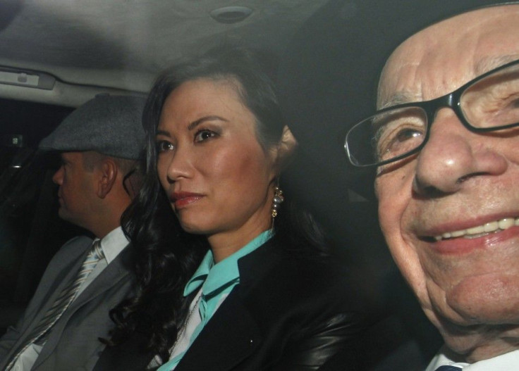 Rupert and Wendi Murdoch